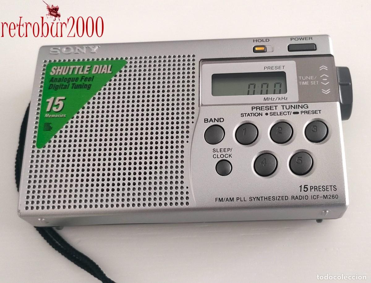 Radios antiguas: Radio SONY ICF-M260 AM/FM