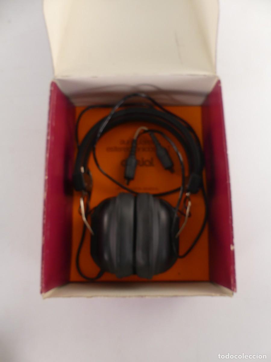 Radios antiguas: AURICULARES MARCA AURIAL HR-1 CON CAJA