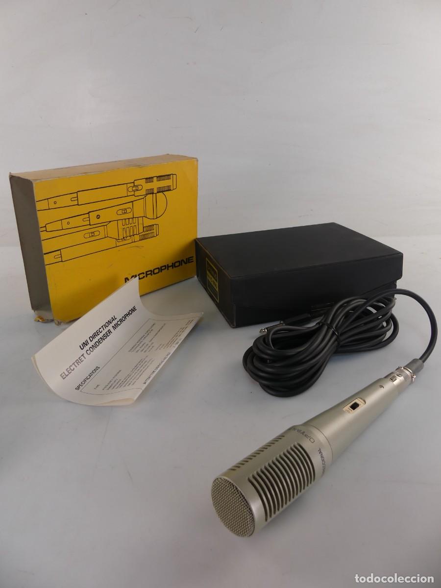 Radios antiguas: MICROFONO MARCA OPTIMUS MODELO C-600 UNIDIRECCIONAL MADE 600 JAPAN
