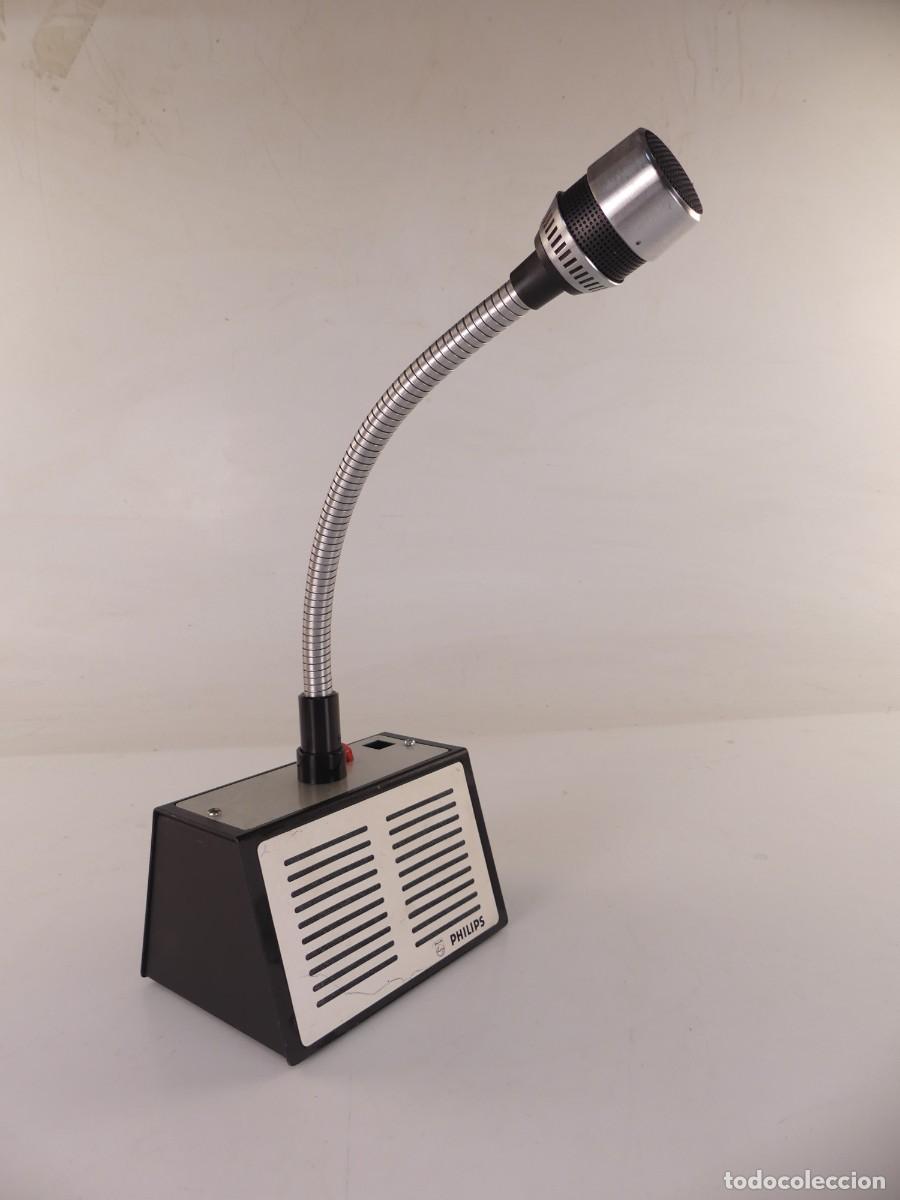 Radios antiguas: Micr&oacute;fono Philips LBB 3100