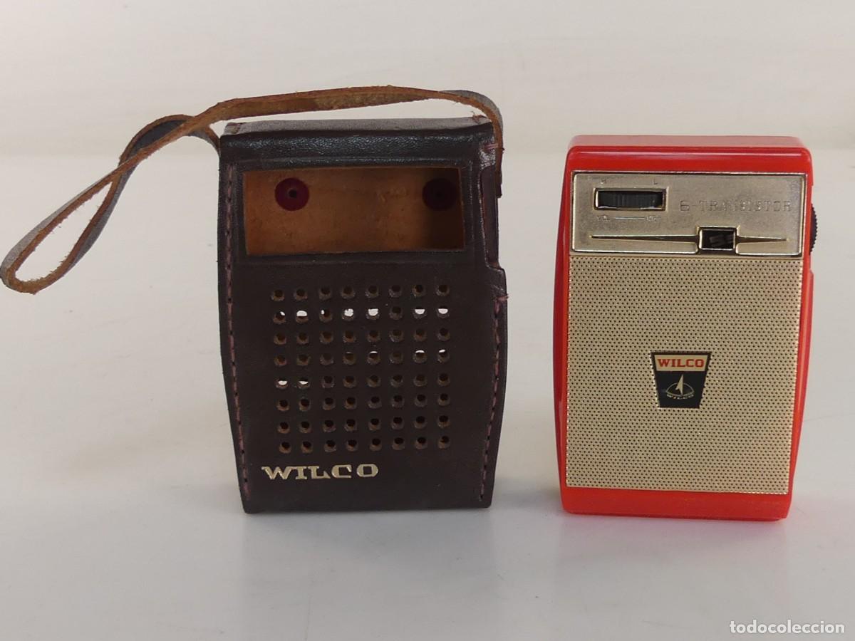 Radios antiguas: RADIO MARCA WILCO 6 TRANSISTOR CON FUNDA