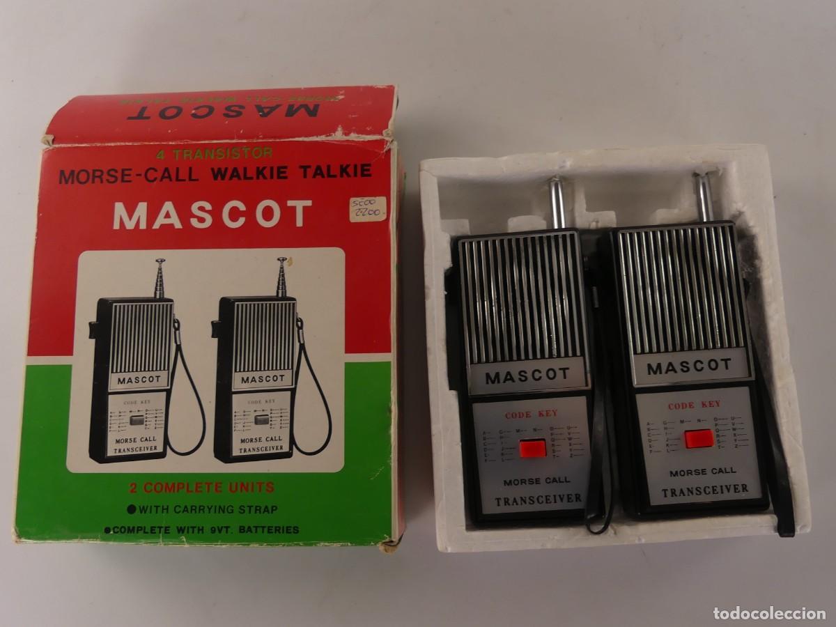 Radios antiguas: WALKIE TALKIE&rsquo;S MASCOT MORSE CALL