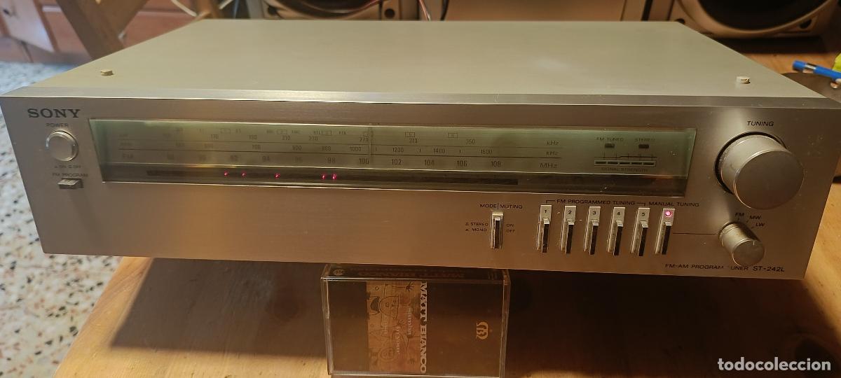 Radios antiguas: RADIO SINTONIZADOR SONY ST 242 L VINTAGE 1980 FM NW(AM) LW(ONDA LARGA JAPON PEPETO
