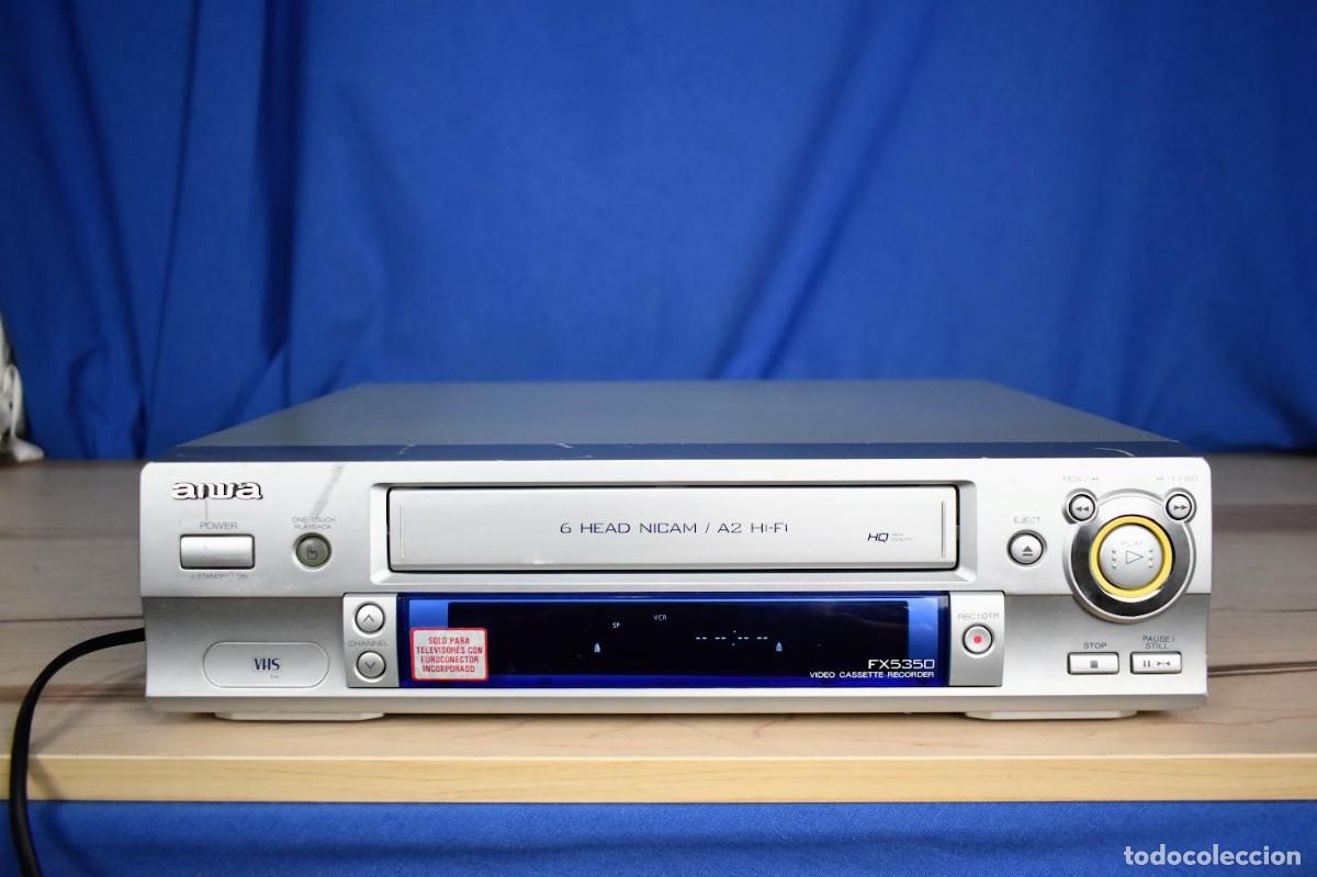 Radios antiguas: Reproductor de video VHS Aiwa FX5350