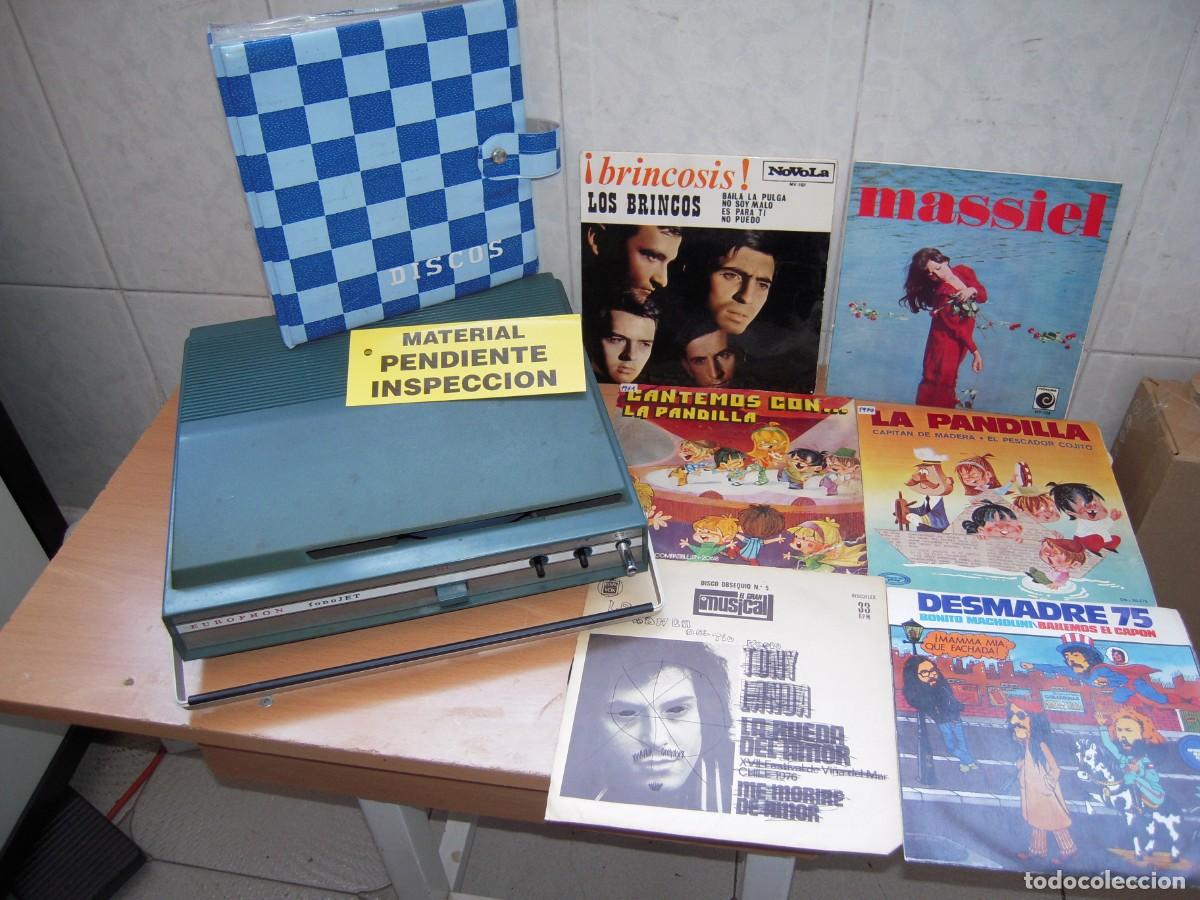 Radios antiguas: COMEDISCOS Tocadiscos Retro & Vintage 1975 + Carpeta de Discos. PARA REVISARLO