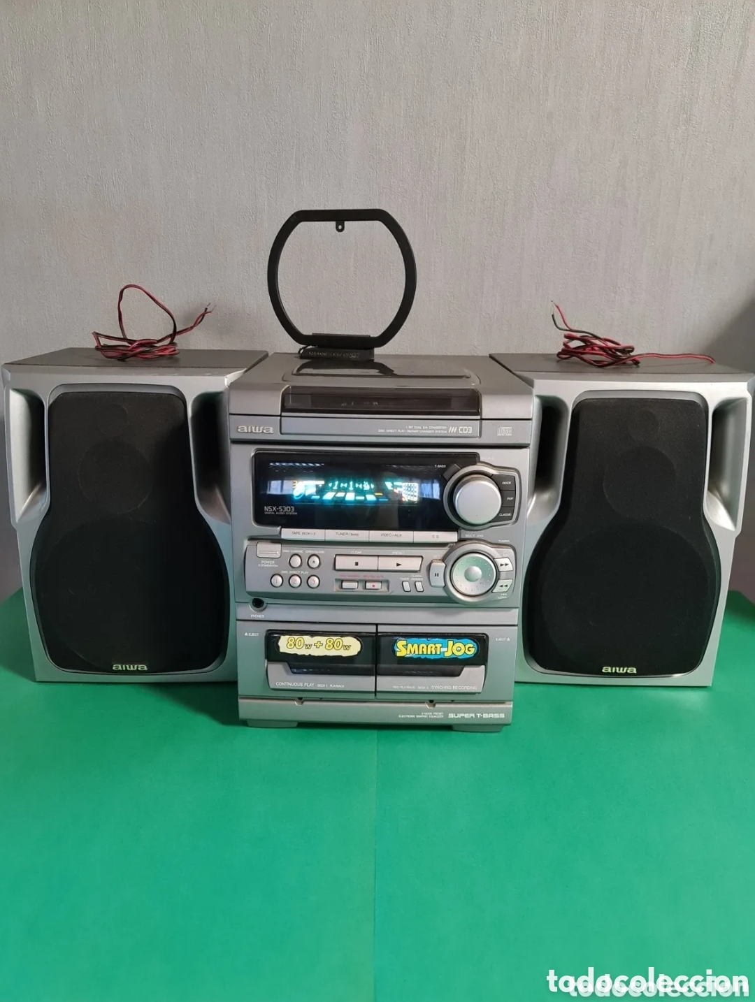 Radios Anciennes: Mini Cadena AIWA , modelo NSX-S303.