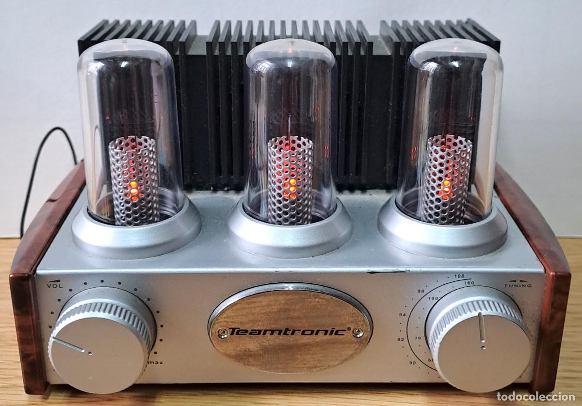 Radios antiguas: RADIO TRANSISTOR RETRO, SIMULA UN AMPLIFICADOR DE VALVULAS TEATRONIC 89443 /R 43. RADIOTRAN-38