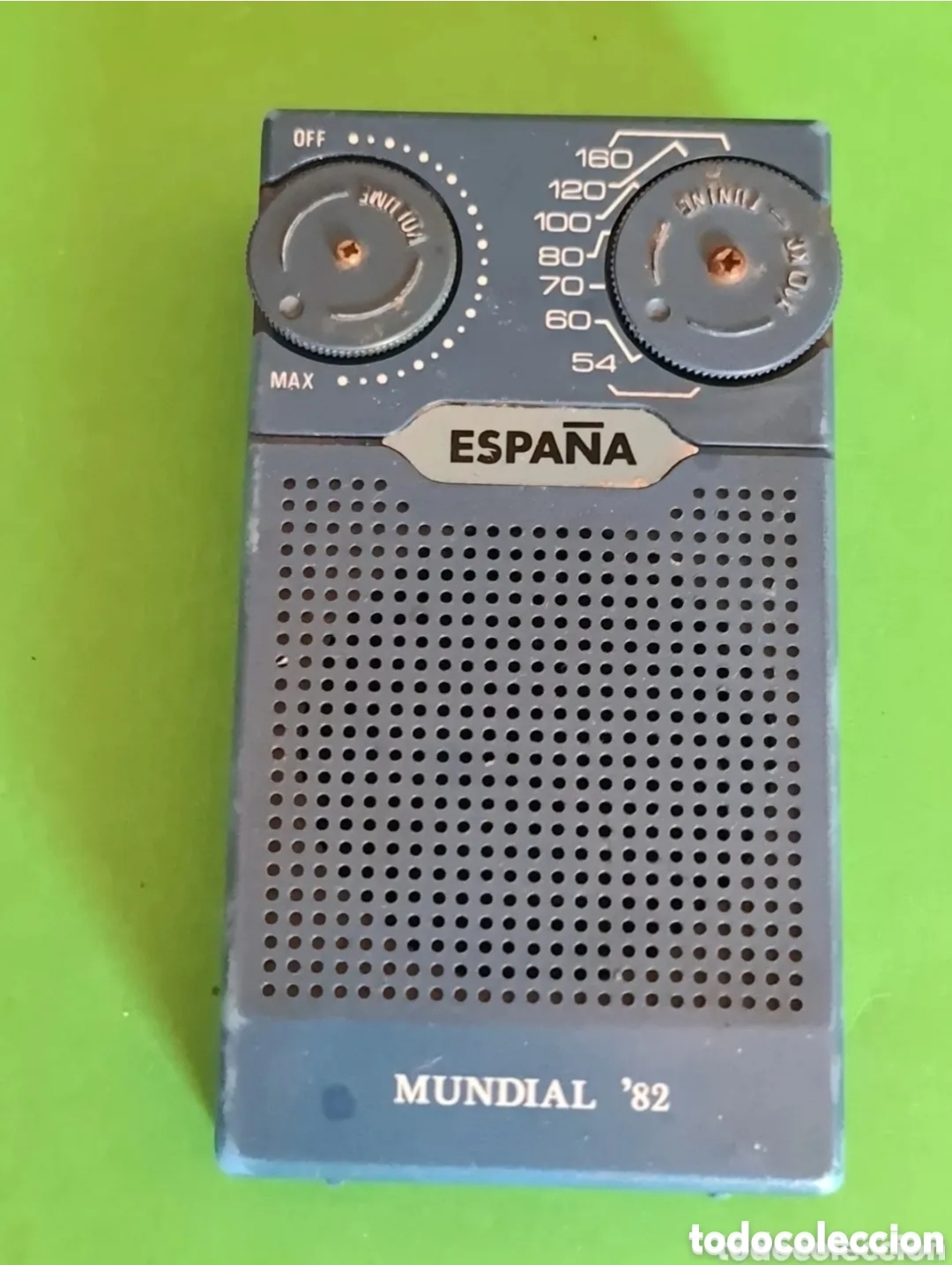 Radios antiguas: Radio port&aacute;til Mundial de Espa&ntilde;a 1982