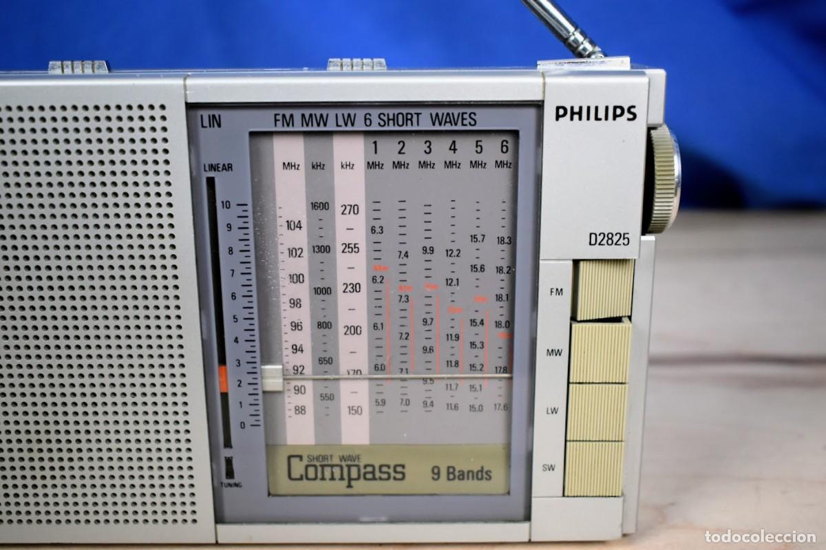 Radios antiguas: Radio multibanda Philips D2825 a&ntilde;o 1982 - Foto 2