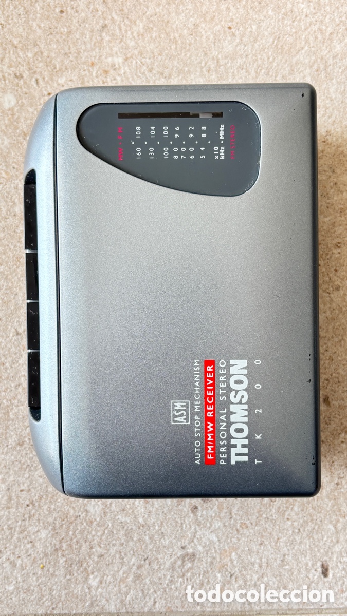 Radios antiguas: Walkman Radio Thomson FM/MW TK200