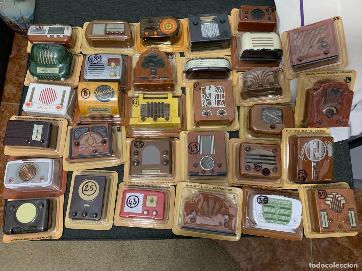 Radios antiguas: radios de anta&ntilde;o lote 31 modelos precintados