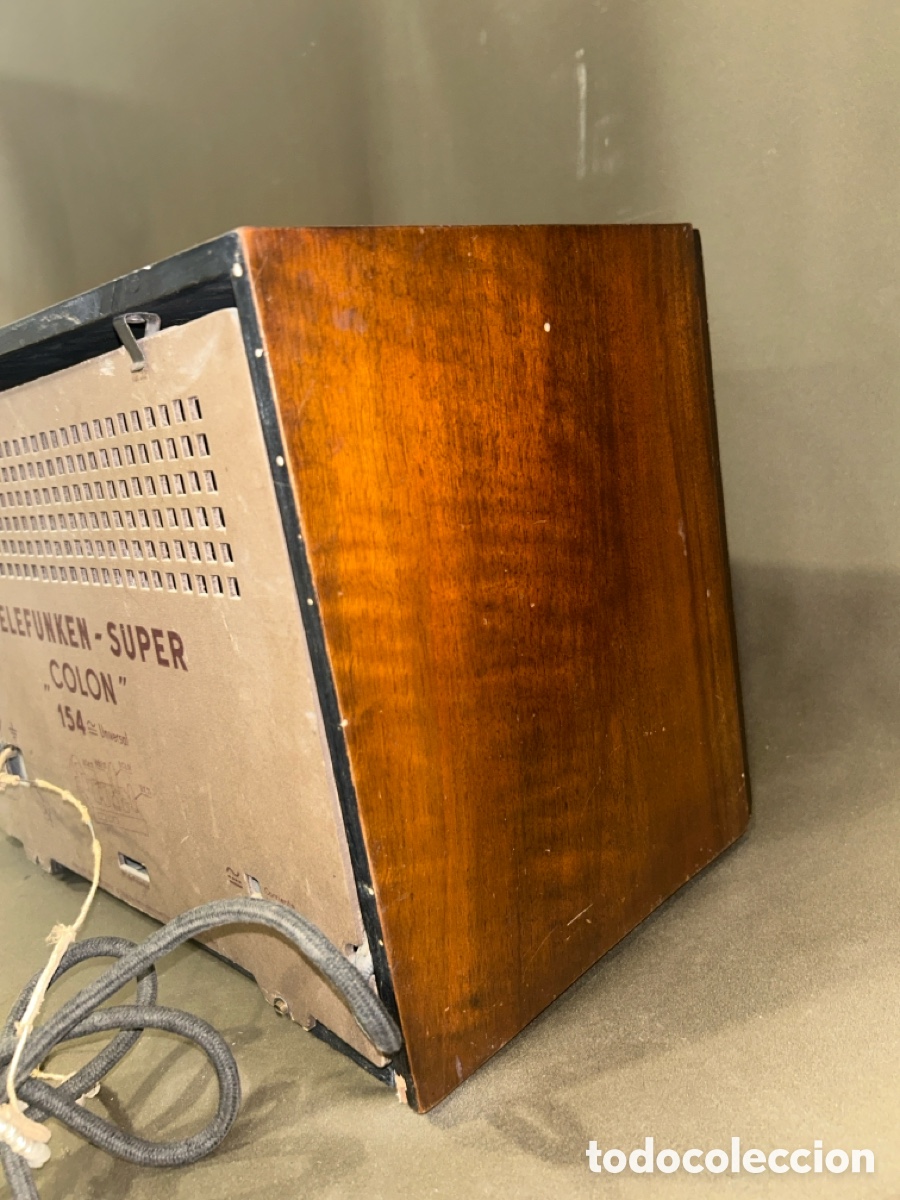 Radios antiguas: RADIO TELEFUNKEN SUPER COLON 154 DE 1945 - Foto 9