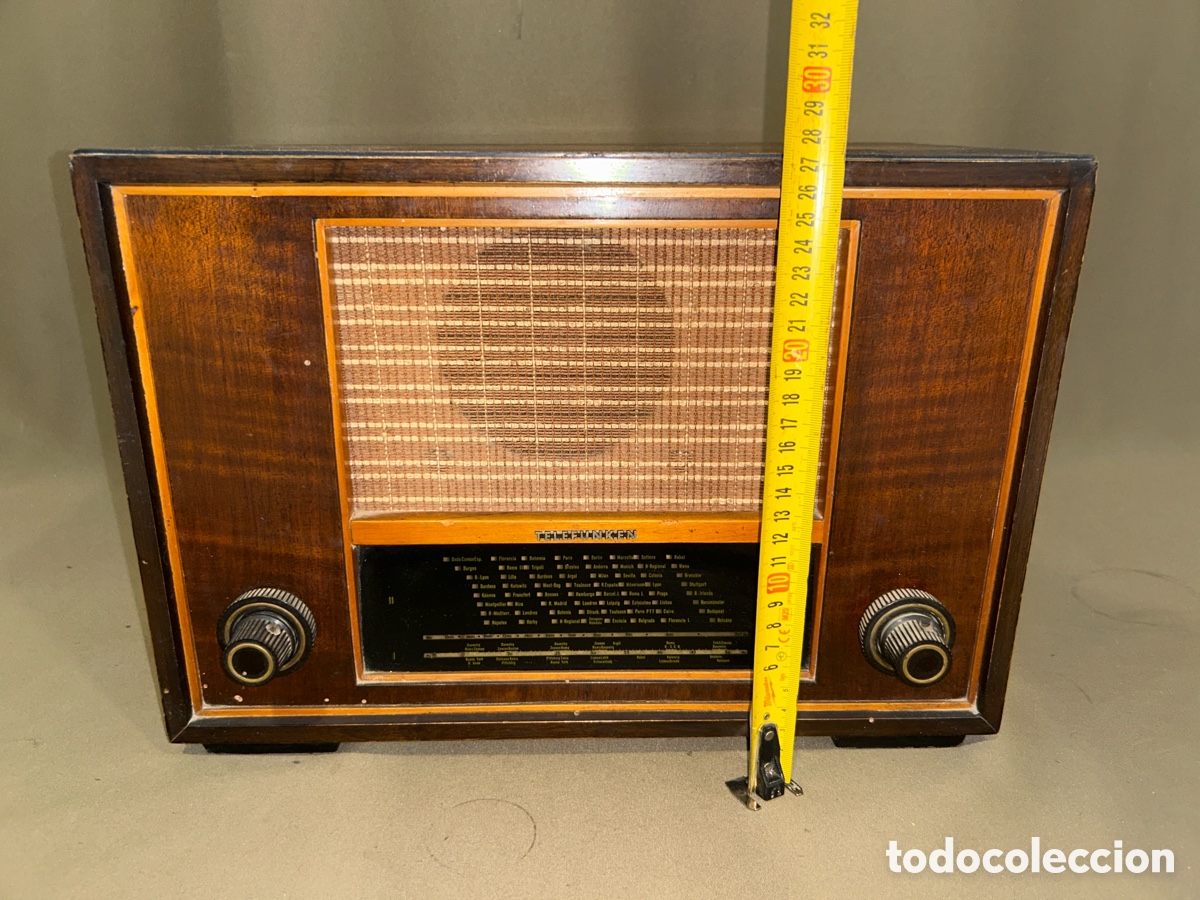 Radios antiguas: RADIO TELEFUNKEN SUPER COLON 154 DE 1945 - Foto 12