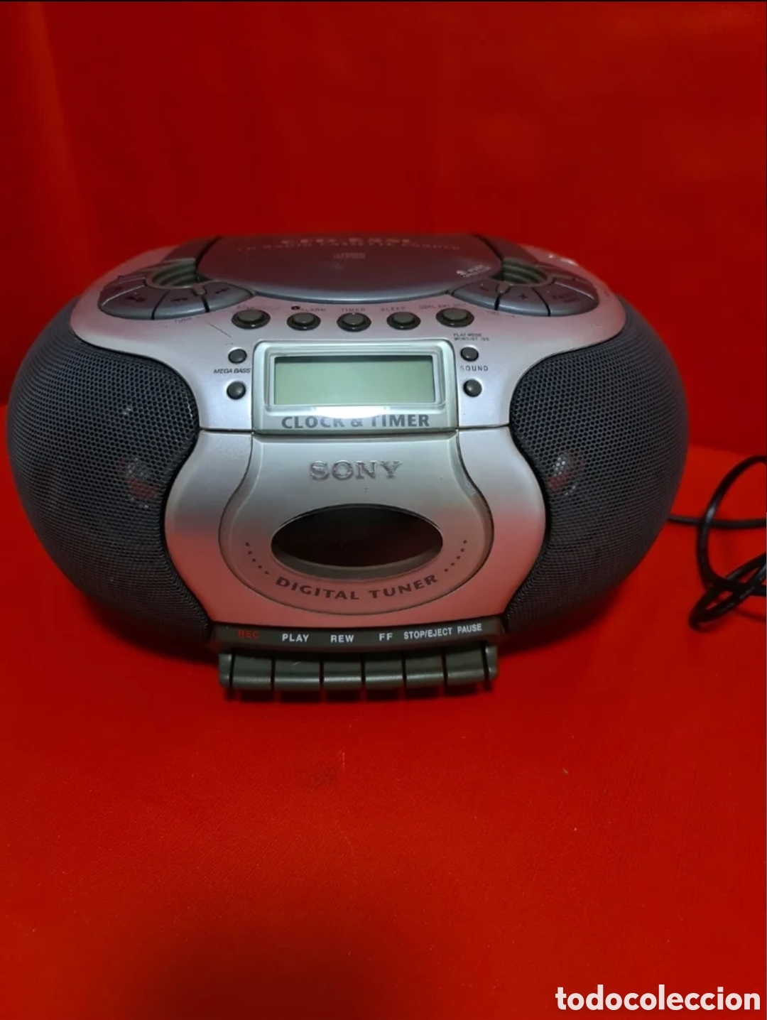 Radios antiguas: Radio cassette, CD SONY. EL CD NO FUNCIONA