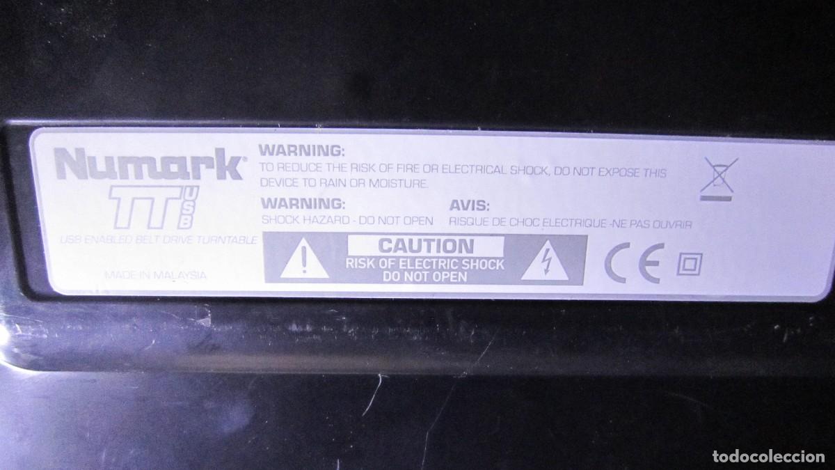 Radios antiguas: TOCADISCOS PROFESIONAL NUMARK EN PERFECTO ESTADO AGUJA NUEVA - Foto 10