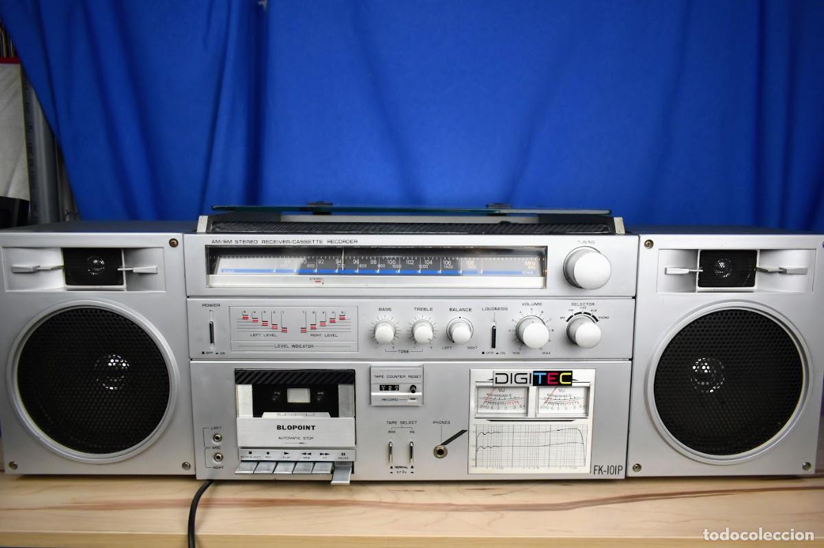 Radios antiguas: Cadena musical Blopoint FX-101P a&ntilde;os 80 - Foto 1