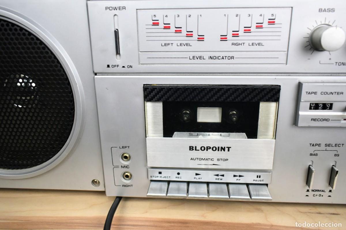 Radios antiguas: Cadena musical Blopoint FX-101P a&ntilde;os 80 - Foto 4