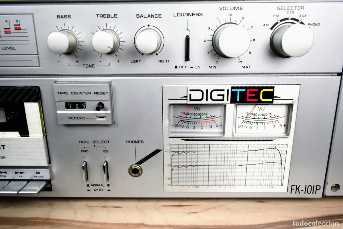 Radios antiguas: Cadena musical Blopoint FX-101P a&ntilde;os 80 - Foto 5