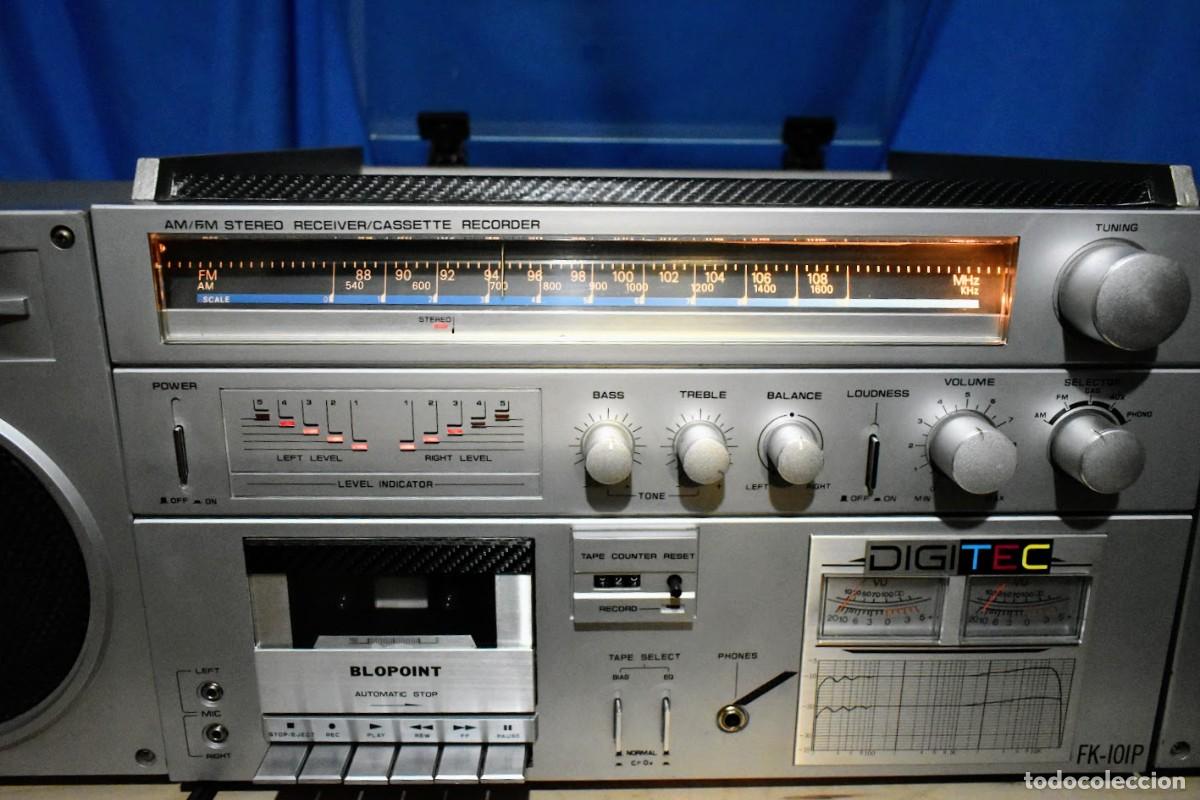 Radios antiguas: Cadena musical Blopoint FX-101P a&ntilde;os 80 - Foto 8