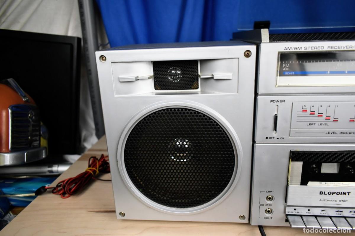 Radios antiguas: Cadena musical Blopoint FX-101P a&ntilde;os 80 - Foto 9