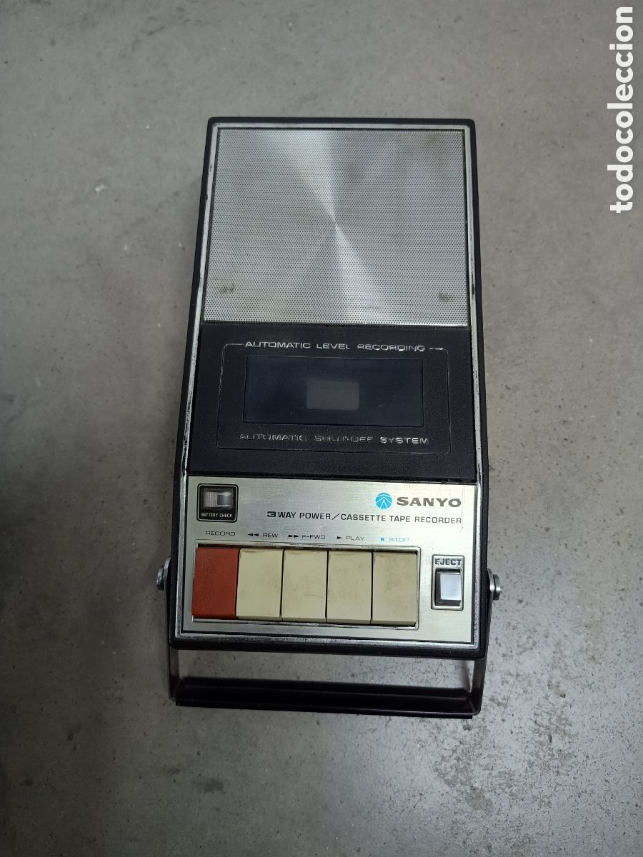 Radios antiguas: CASETTE RECORDER SANYO - Modelo M-787AZ