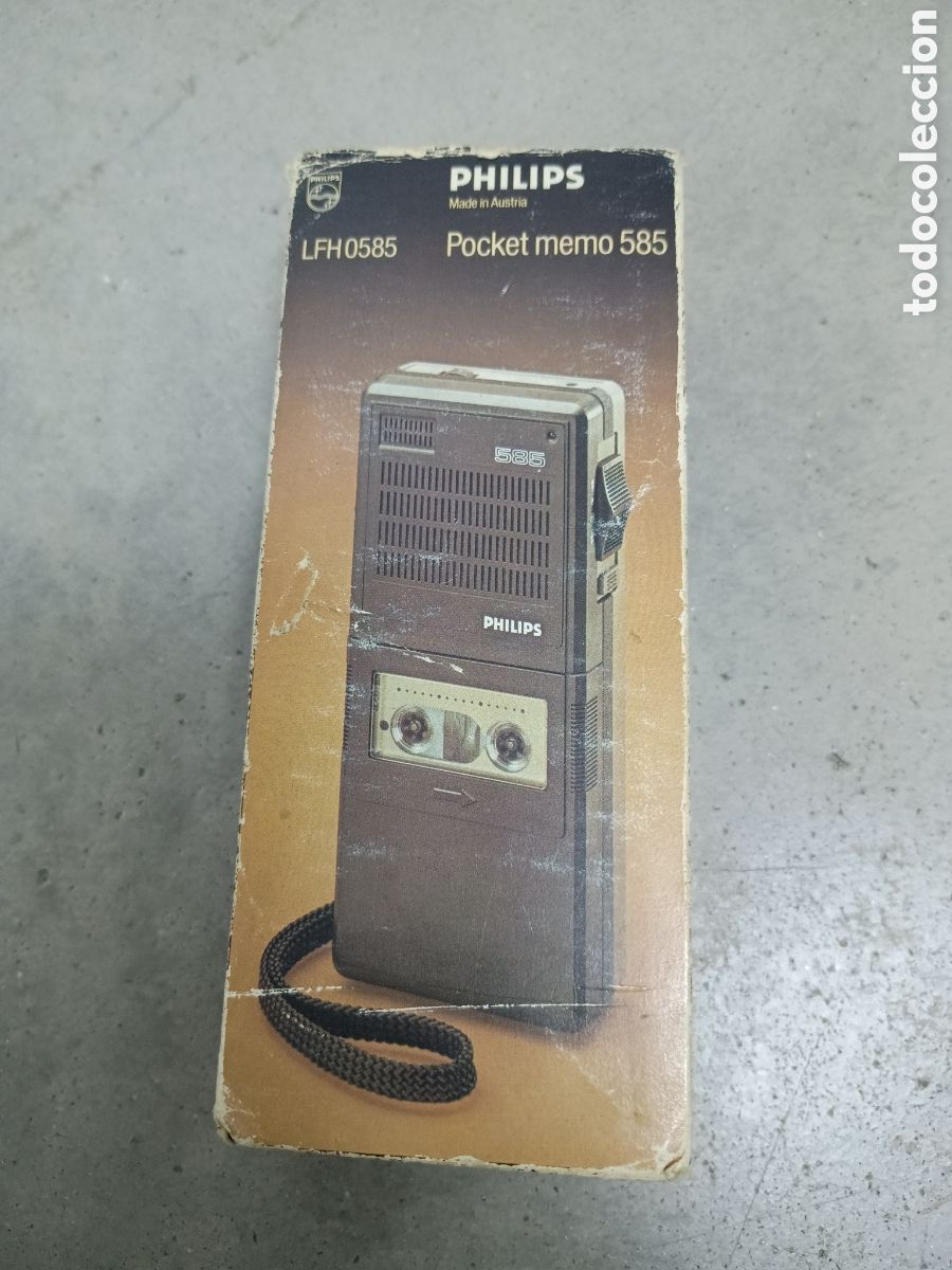 Radios antiguas: PHILIPS POCKET LFH 0585 - NEMO 585 - EN SU CAJA ORIGINAL - FUNCIONA - Foto 4