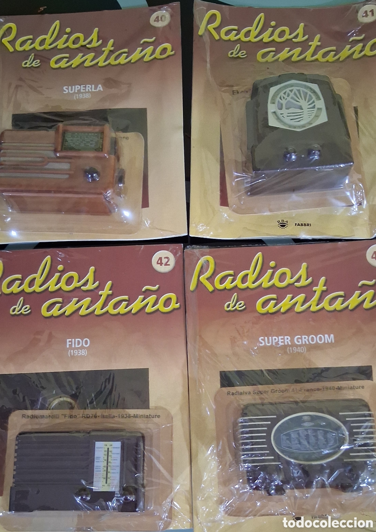 Radios antiguas: RADIOS DE ANTA&Ntilde;O N&ordm; 40, 41, 42, 44