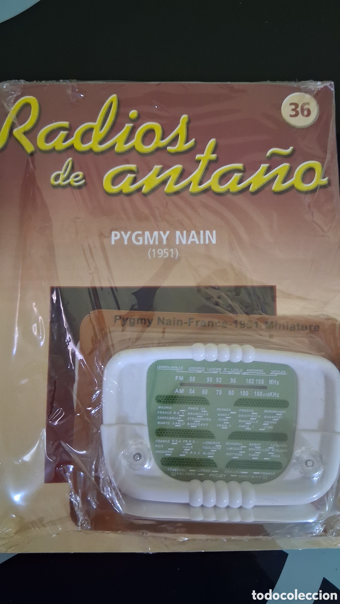 Radios antiguas: 2 Mini radios de anta&ntilde;o N&ordm; 35 y 36 - Foto 3