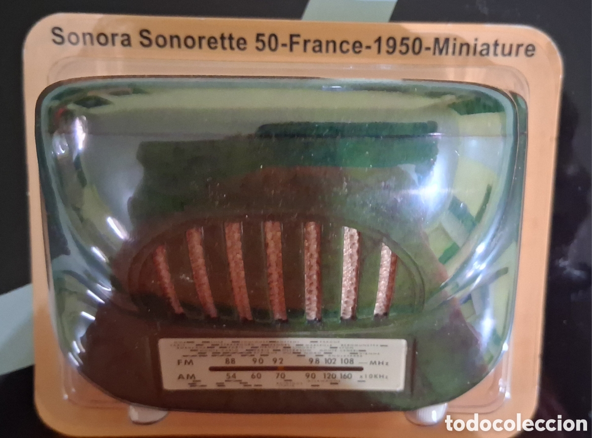 Radios antiguas: MINI RADIO SONORA SONORETTE 50 FRANCIA 1950