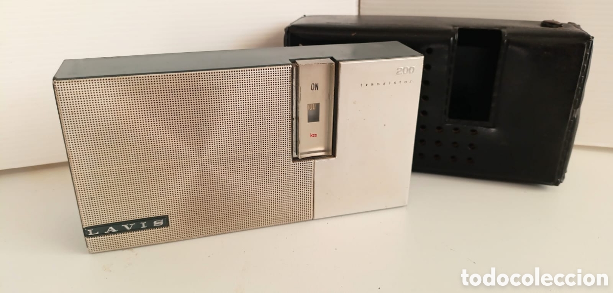 Radios antiguas: Transistor LAVIS 200 - Foto 2