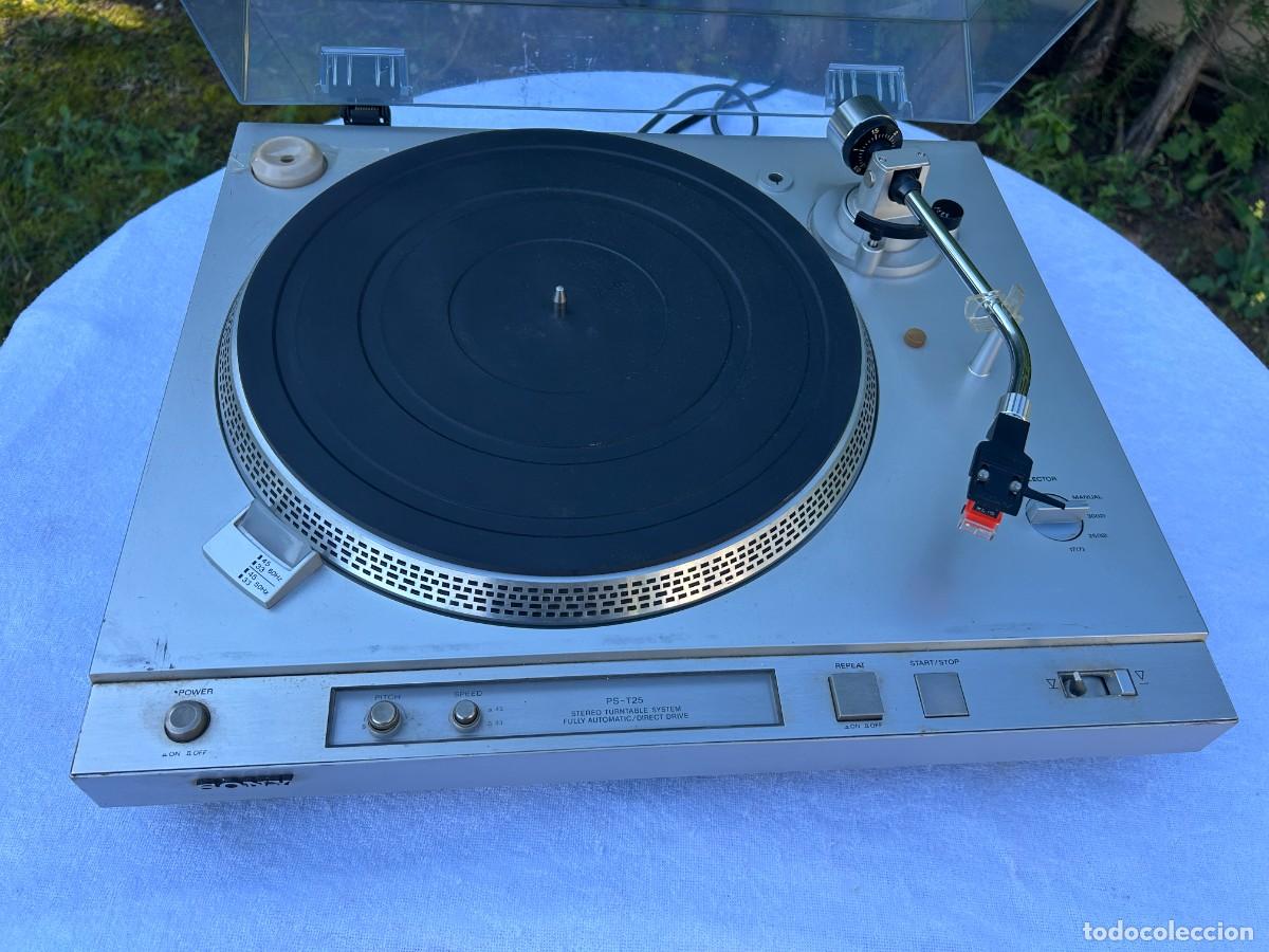 Radios antiguas: SONY TOCADISCOS PS-T25 / FUNCIONANDO / VER DESCRIPCION - Foto 2