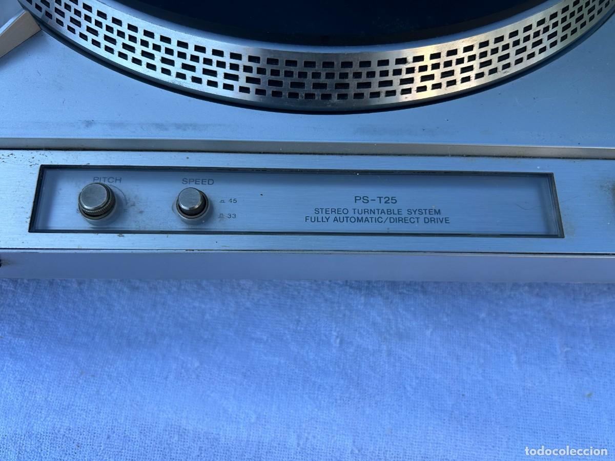 Radios antiguas: SONY TOCADISCOS PS-T25 / FUNCIONANDO / VER DESCRIPCION - Foto 3