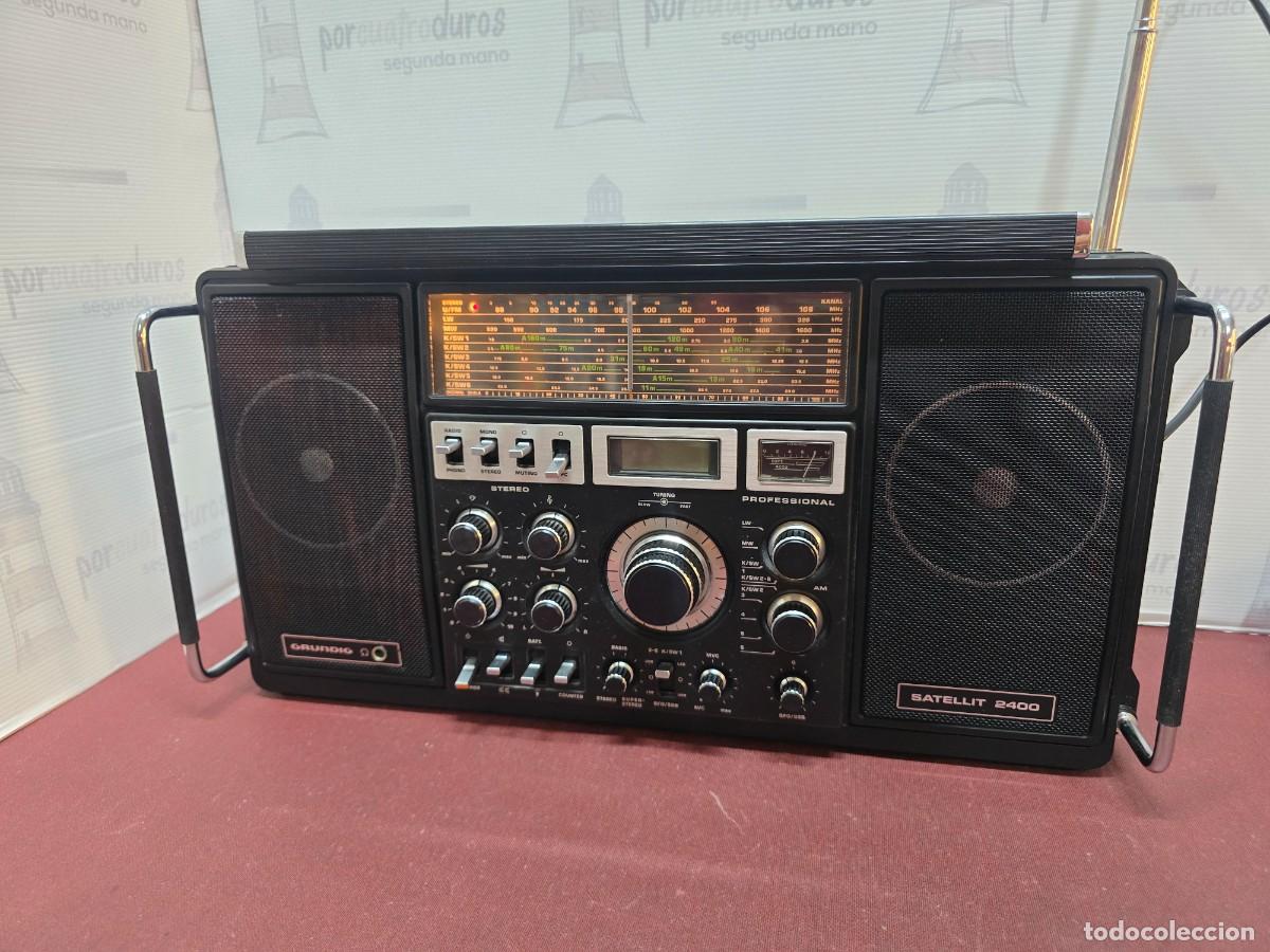 Radios antiguas: Radio Grundig Satellit 2400 - Funcionando
