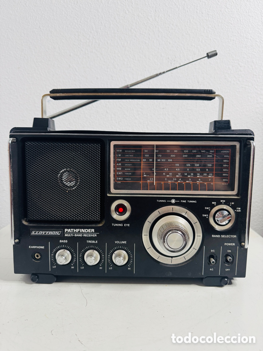 Radios antiguas: Lloytron Pathfinder World Multiband Receiver Radio Funciona