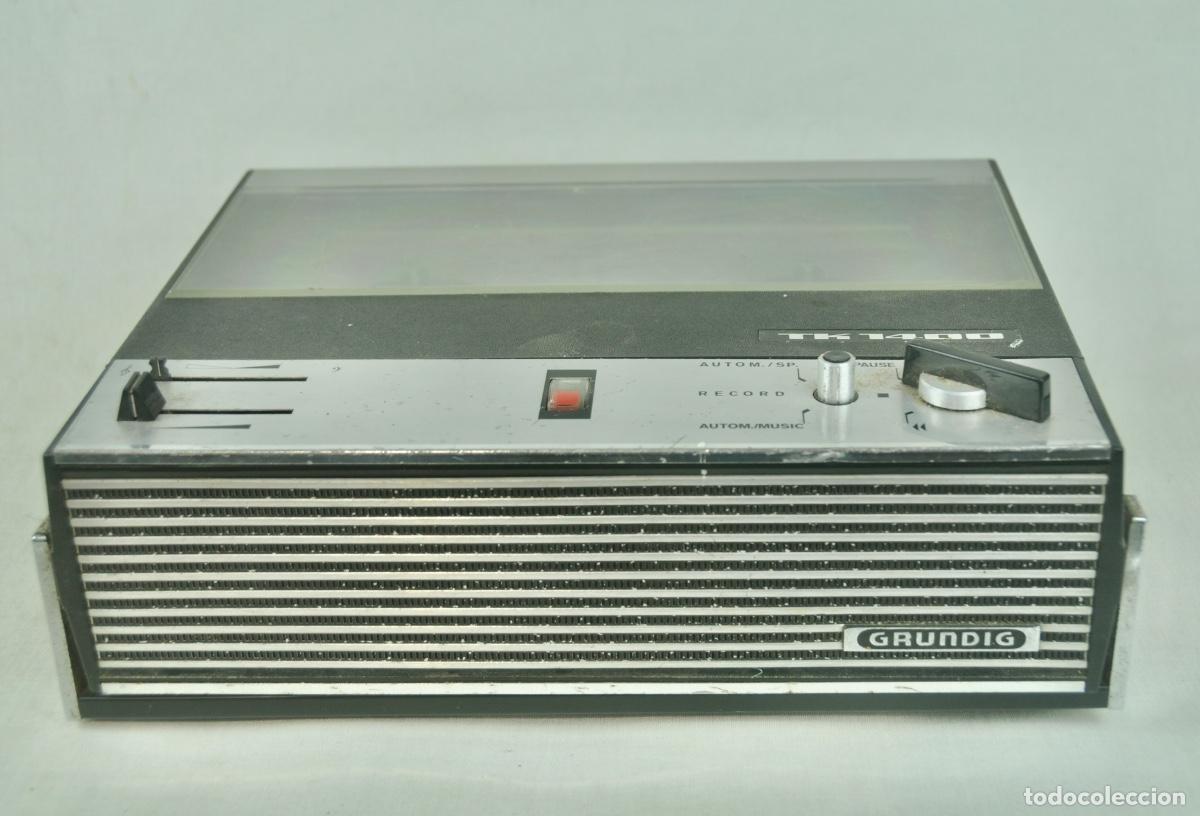 Radios antiguas: Reproductor Grundig TK1400 - Foto 3