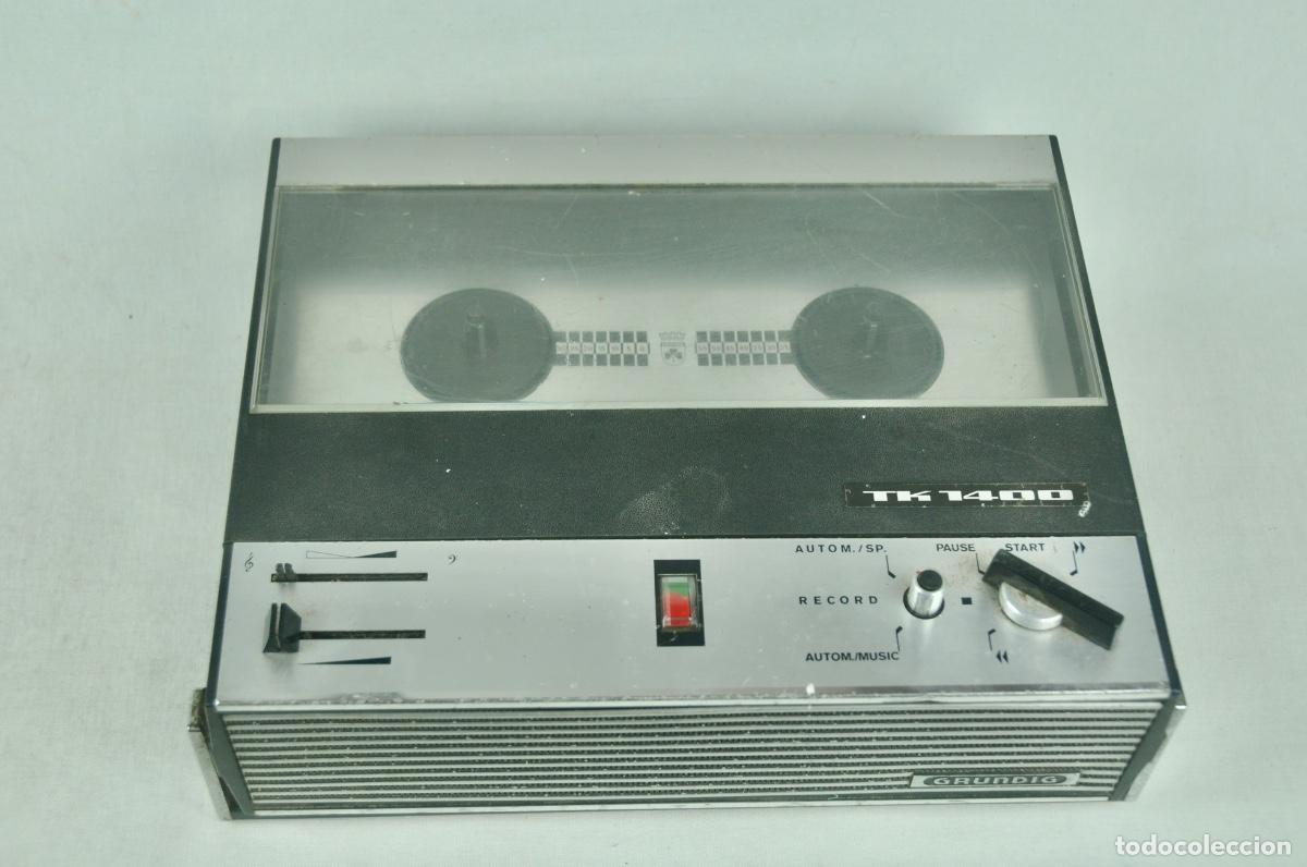 Radios antiguas: Reproductor Grundig TK1400 - Foto 4