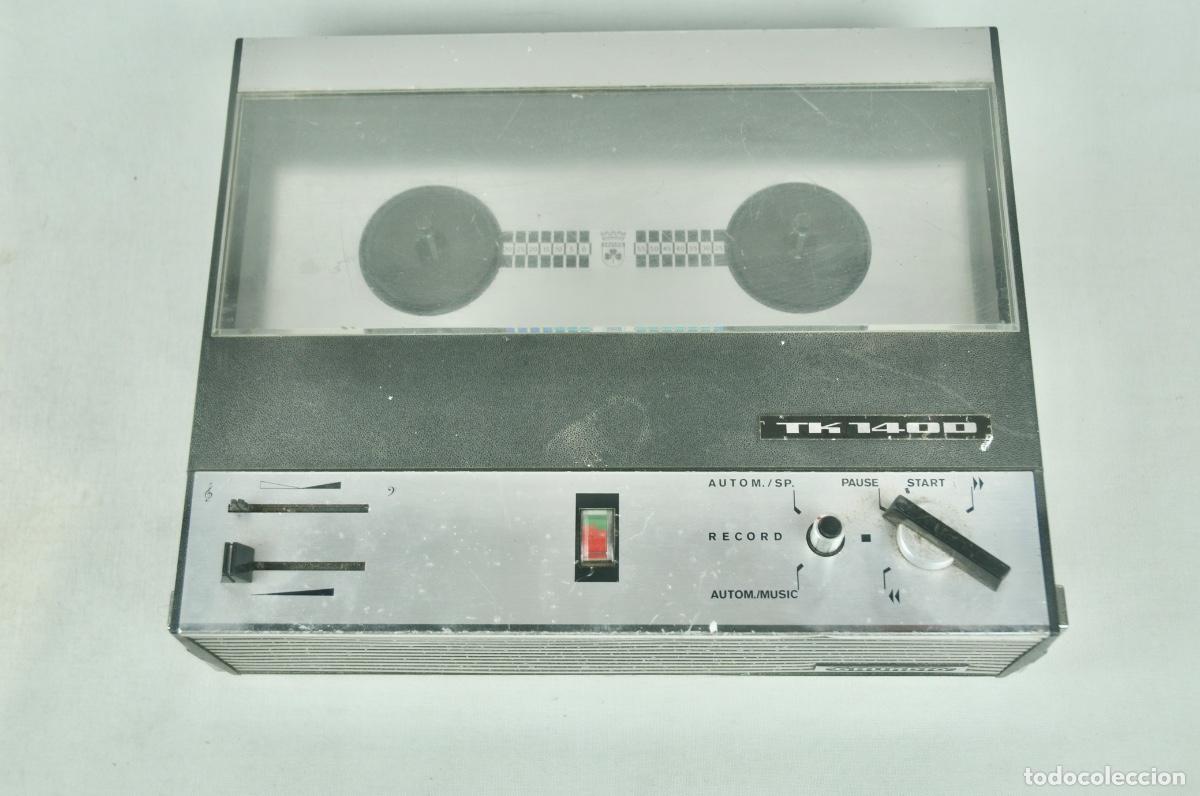 Radios antiguas: Reproductor Grundig TK1400 - Foto 5