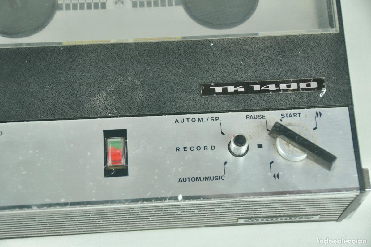 Radios antiguas: Reproductor Grundig TK1400 - Foto 6