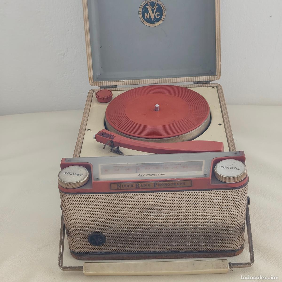 Radios antiguas: Nivico Radio Phonograph TRE-5 JVC - Victor Company of Japan, NVC
