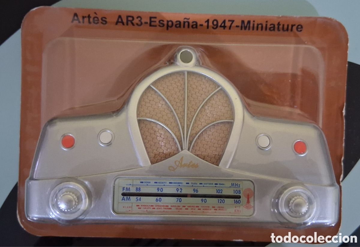 Radios antiguas: Mini Radio Artes AR3-Espa&ntilde;a 1947