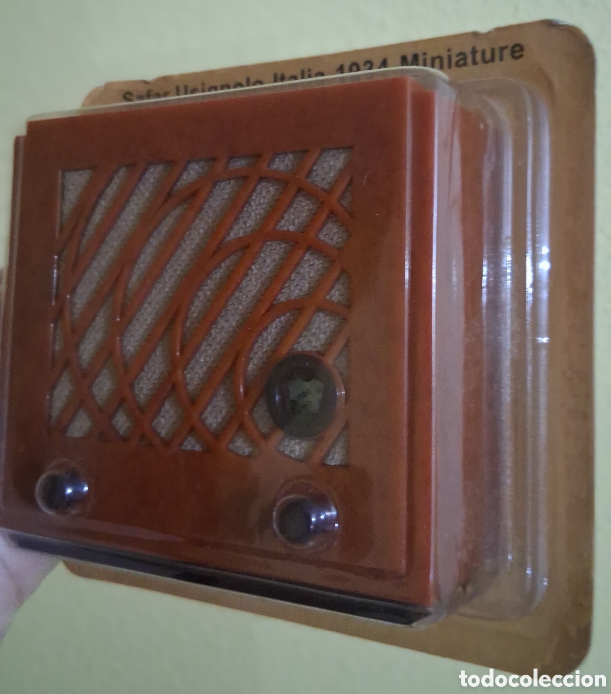 Alte Radios: Mini Radio SAFAR USIGNOLO-ITALIA 1934- Miniatura