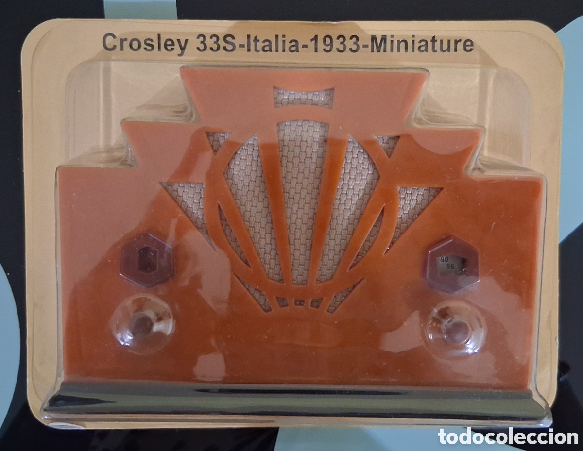 Radios antiguas: Miniatura Radio CROSLEY-ITALIA 1933
