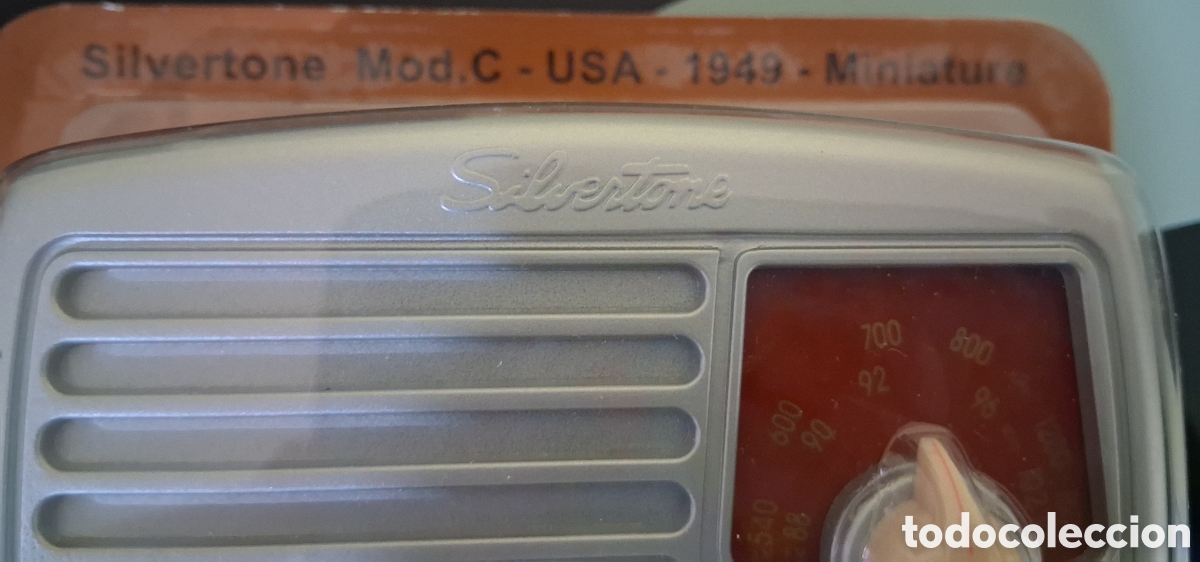 Radios antiguas: Miniatura SILVERTONE Mod.C-USA 1949 - Foto 3