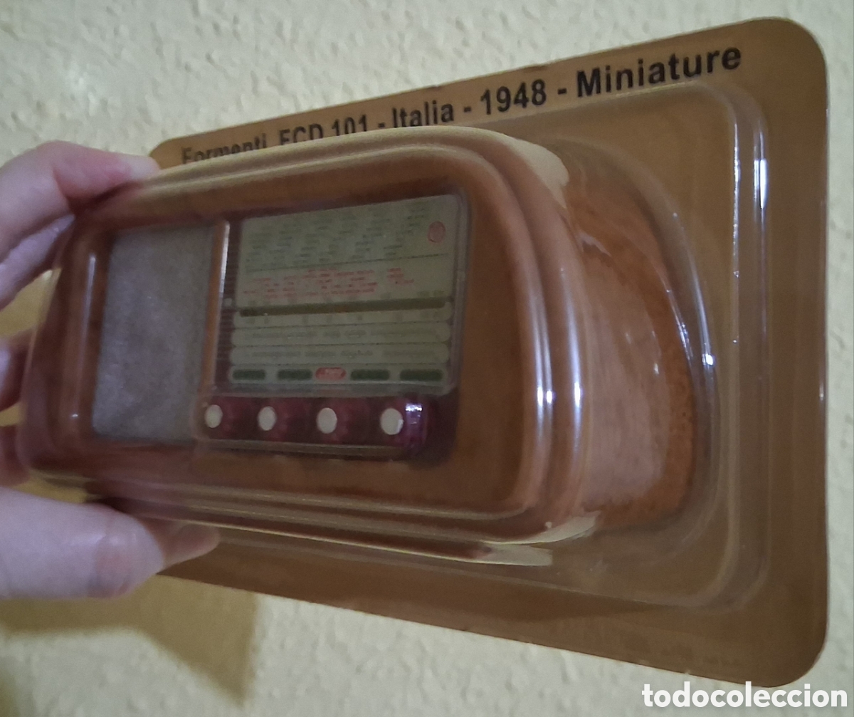 Radios antiguas: 2 Miniaturas Radios de Anta&ntilde;o - Foto 2