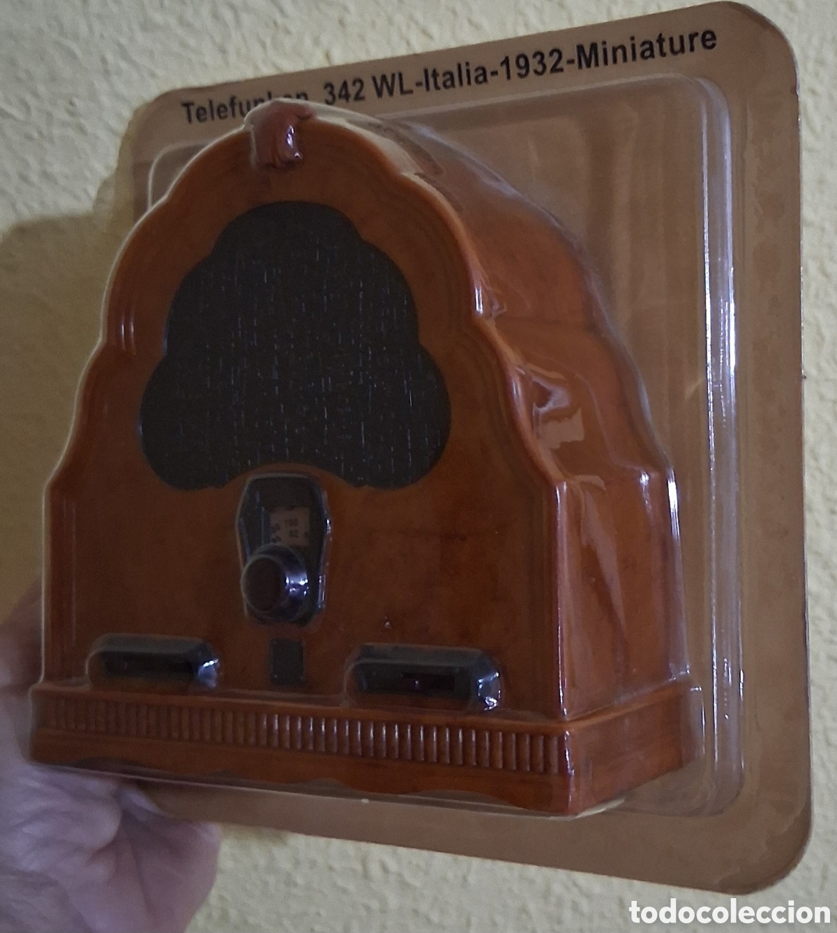 Alte Radios: Miniatura TELEFUNKEN 342WL-ITALIA 1932