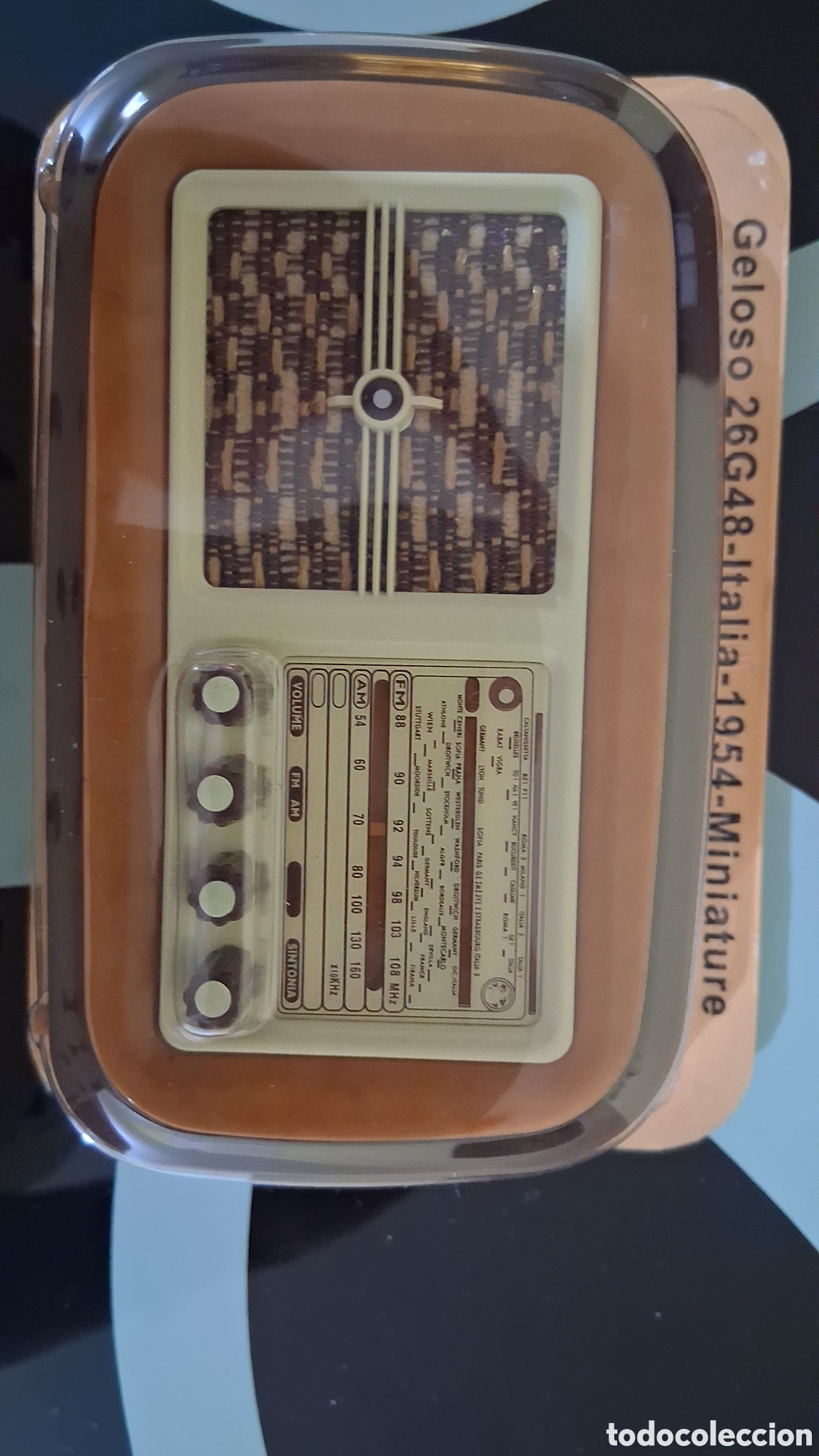 Radios antiguas: 4 Miniaturas de Radios de Anta&ntilde;o - Foto 7
