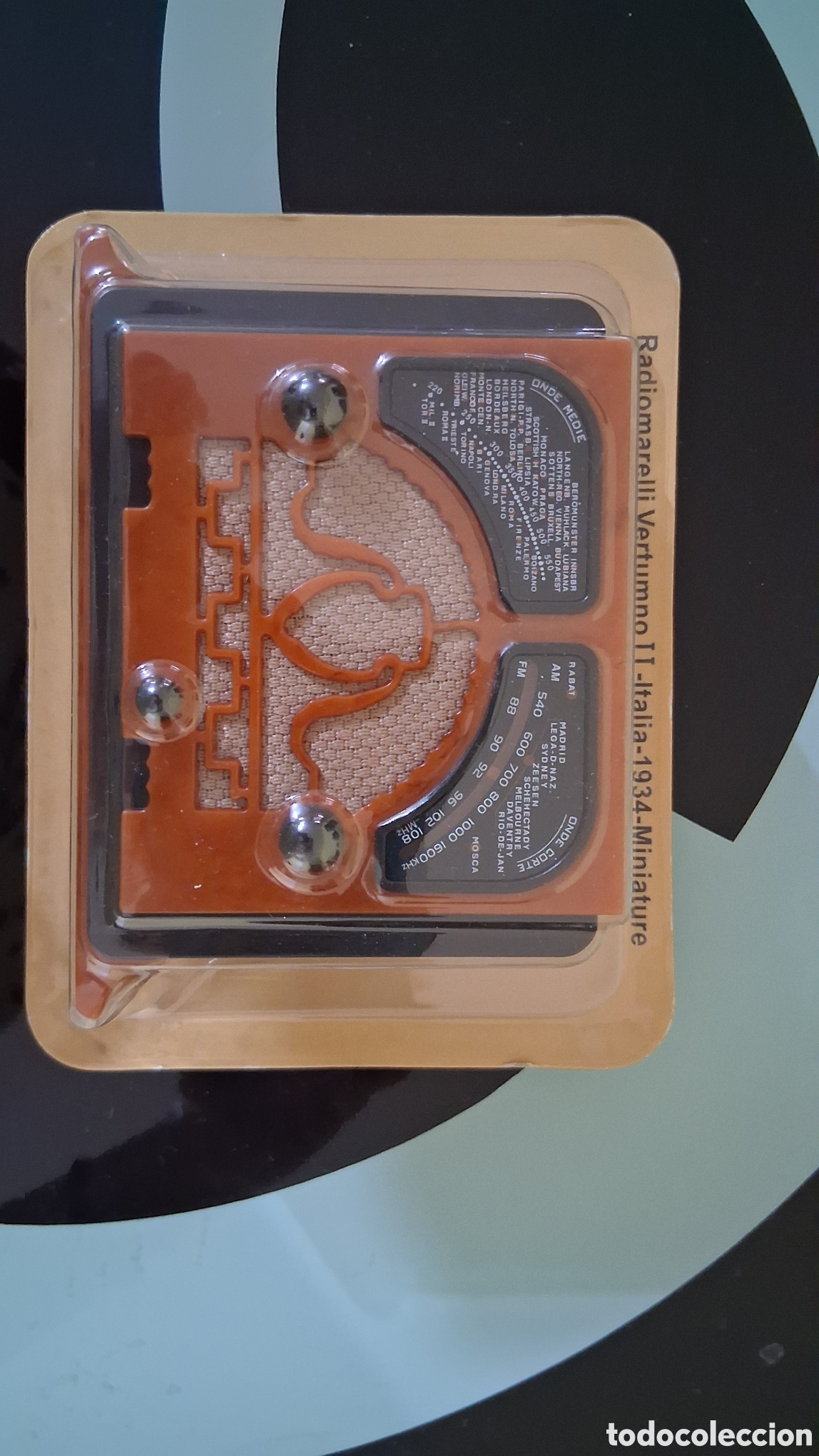 Radios antiguas: 4 Miniaturas de Radios de Anta&ntilde;o - Foto 8
