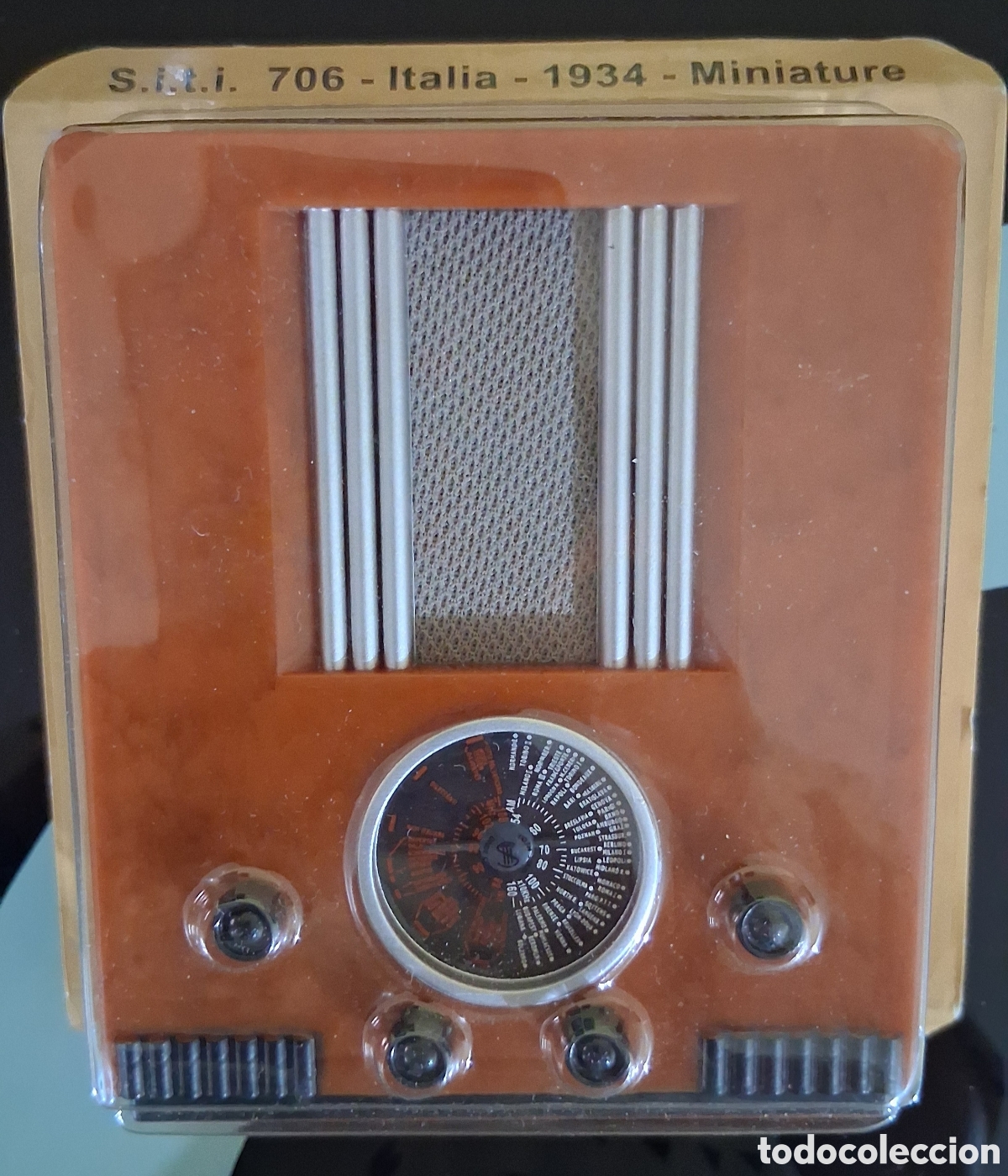 Radios antiguas: 2 miniaturas Radios de anta&ntilde;o - Foto 2