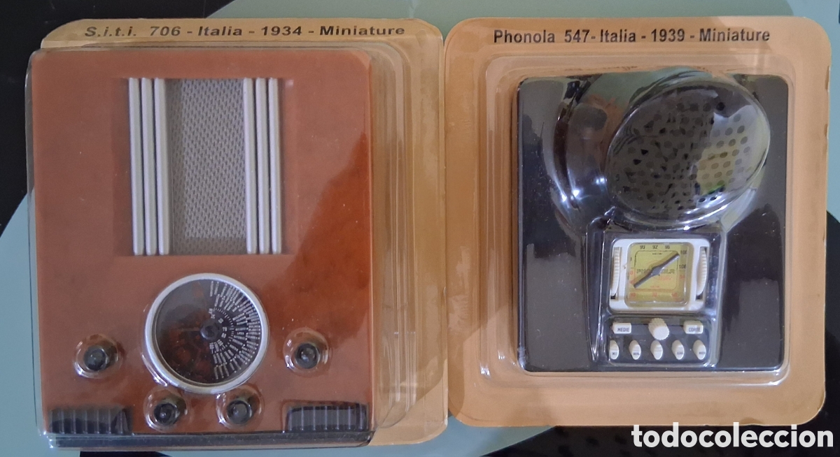 Radios antiguas: 2 miniaturas Radios de anta&ntilde;o - Foto 4