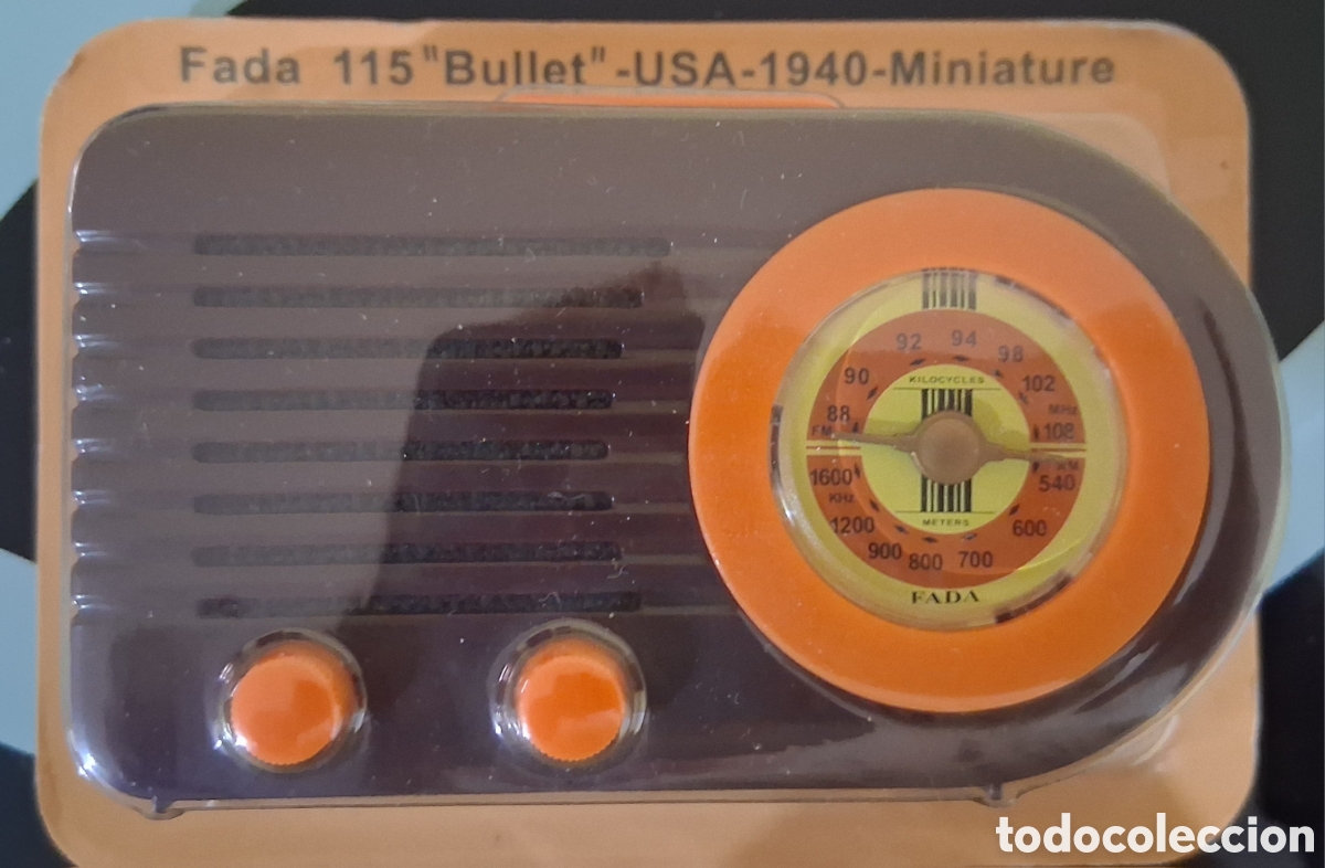 Radios antiguas: 4 miniaturas Radios de Anta&ntilde;o - Foto 8